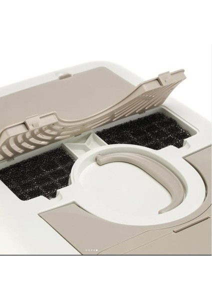 Kapalı Büyük Boy Kedi Tuvaleti Xxl 52X66X46CM Elekli Paspas Hediyeli
