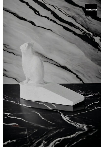 Kapı Takozu Kapı Tutacağı Kapı Stoperi Kapı Durdurucu Beyaz 4 Adet Model 2