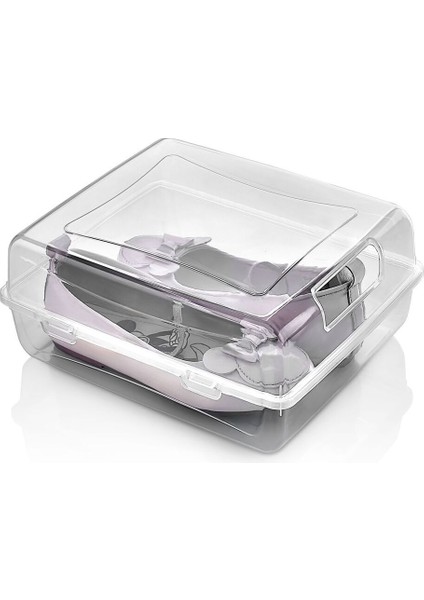 6'lı Çok Renkli Bebek ve Çocuk Ayakkabı Saklama Kutusu, Kapaklı, Şeffaf, Istiflenebilir modelleri