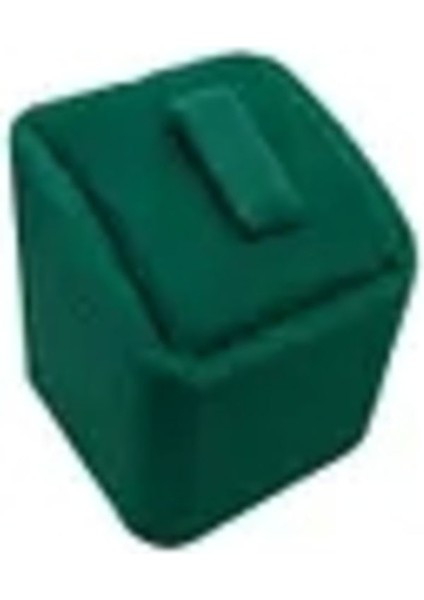 Yeşil Süet Kumaş Tek Yüzük Sergileme Aksesuar, Şık ve Zarif Tasarım modelleri