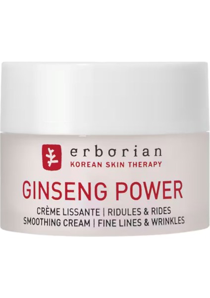 Ginseng Power – Pürüzsüzleştirici Krem – Ince Çizgiler ve Kırışıklıklar 15 ml