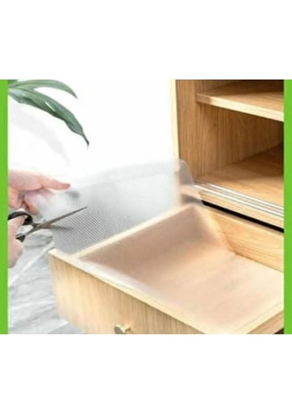 Gri Buzdolabı Iç Raf Kaydırmaz Örtüsü, 45 cm En, 10 M Uzunluk indirimleri