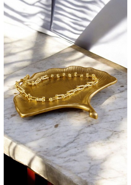 Takı Tabağı Takı Organizeri Takı Makyaj Kozmetik Düzenleyici Altın Eskitme Renk Model 19