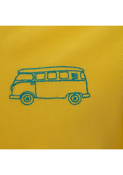 Post Erkek Sarı Polo Tişört