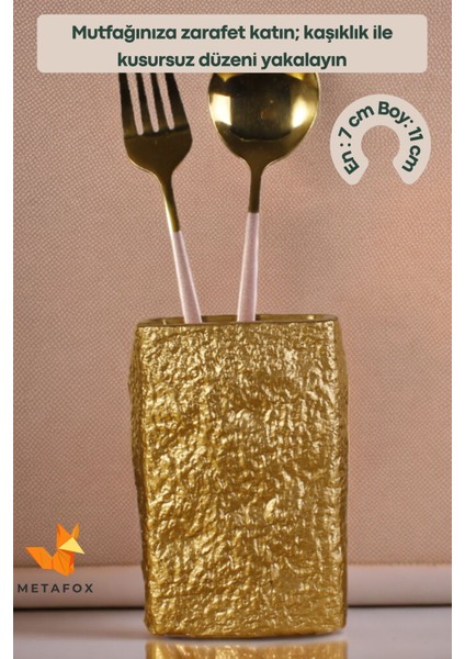 Tezgah Kaşıklık Modern Tezgah Üstü Kaşıklık Dekoratif Dik Kaşıklık Siyah Renk Model 7