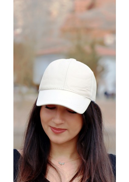 Kuzu Derisi Krem Renk Şapka fiyatları