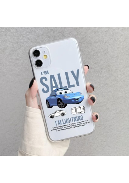 Iphone 11 Uyumlu Desenli Lüx Şeffaf Silikon Kılıf MNL12 indirimleri