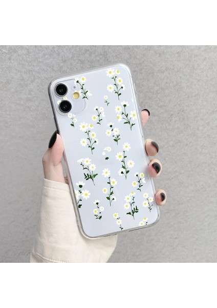Iphone 11 Uyumlu Desenli Lüx Şeffaf Silikon Kılıf Mnl2 indirimleri