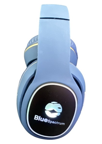 Z4BT Bluetooth 5. 0 kulak Üstü LED Işıklı Kulaklık Mavi modelleri