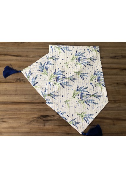 Lavanta Bahçesi Desenli Runner