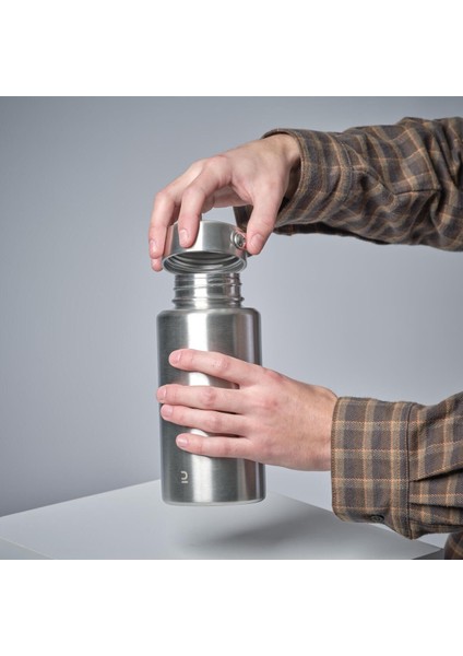 Paslanmaz Çelik Matara, Doğa ve Avcılık, Gri, 1l modelleri