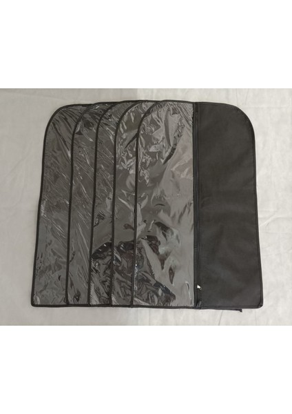 5'li Siyah Pantolon ve Etek Kılıfı 50X85 Cm, Koruma ve Saklama Seti