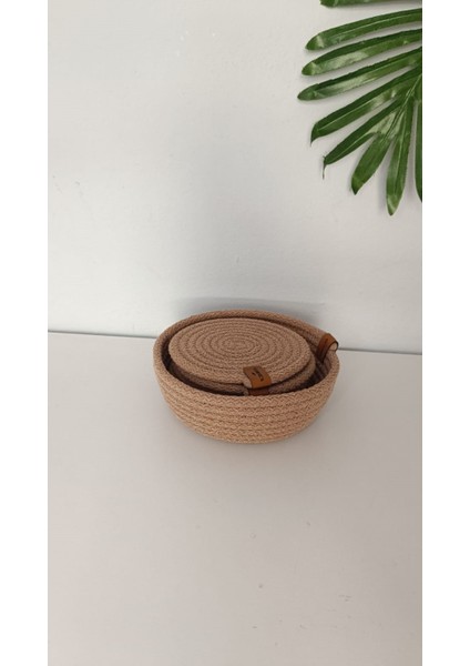 Bardak Altlığı Trees Ip Pamuklu Kahvetonları