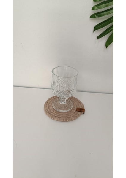 Bardak Altlığı Trees Ip Pamuklu Kahvetonları