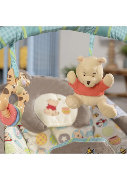 Winnie The Pooh Dots & Hunny Pots Sallanan Bebek Titreşimli Bebek Koltuğu modelleri