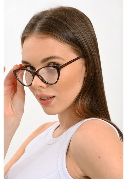 Cat Eye Blue Block Mavi Işık Korumalı Gözlük Optik Uyumlu fiyatları