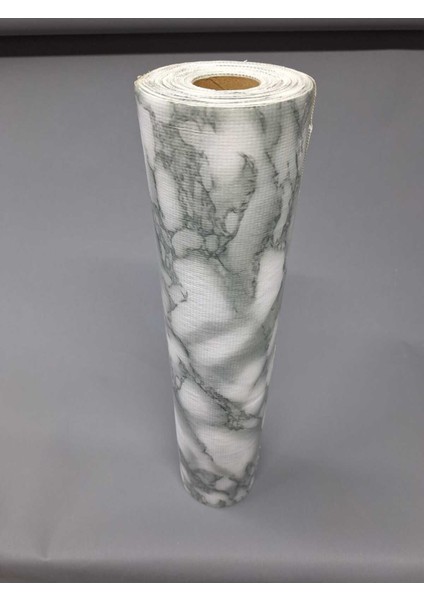 Desenli Gri Raf ve Dolap Içi Kaymaz Örtüsü 50CM x 500CM