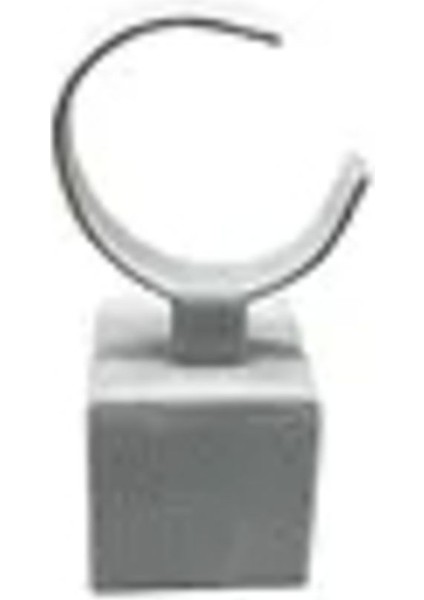 Gri Süet Kumaş Kelepçe Saat Sergileme Standı, 13 Cm, Şık ve Kullanışlı Tasarım fiyatları