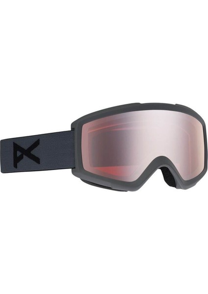 Erkek Kayak/Snowboard Ekipman Goggle Helix 2.0 W/Spare Gri