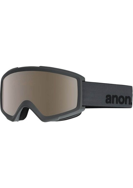 Erkek Kayak/Snowboard Ekipman Goggle Helix 2.0 W/Spare Gri modelleri