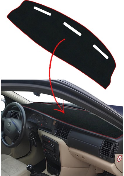 Opel Vectra B Kasa Torpido Koruma Halısı & Torpido Koruyucu Örtüsü & Havlusu & Kılıfı (1995-2002)