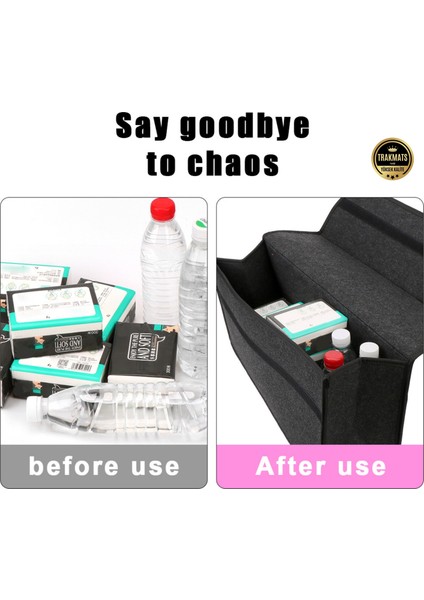 Honda Cr-V 2002-2003-2004-2005-2006 Araba Araç Bagaj Çatası Düzenleyici Organizer Çanta Keçe Hırdavat Takım Çantası Motosiklet Çantası