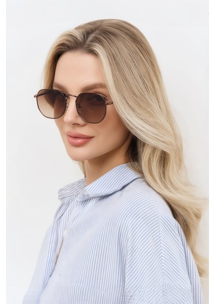 Bay-Bayan Beşgen Unisex Güneş Gözlüğü