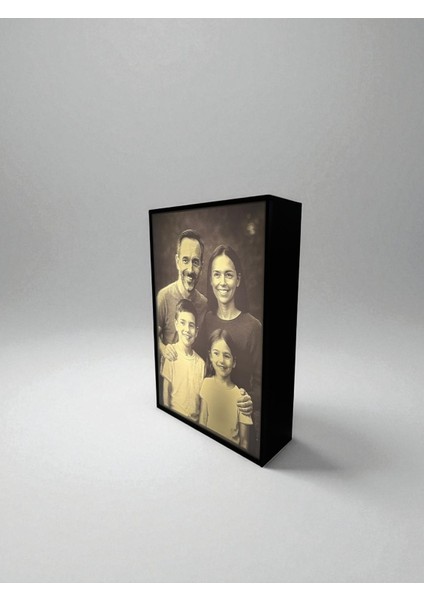 Lumobox – Kişiye Özel LED Işıklı 3D Lithophane Fotoğraf Kutusu | Dekoratif Hediyelik Gece Lambası fırsatları