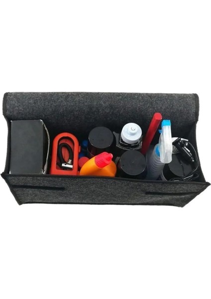 Honda Jazz 2002-2003-2004-2005-2006-2007-2008 Araba Araç Bagaj Çatası Düzenleyici Organizer Çanta Keçe Hırdavat Takım Çantası Motosiklet Çantası indirimleri