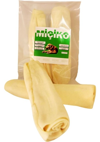 2li Roll Kalın Dürüm Köpek Çiğneme Kemiği 16CM