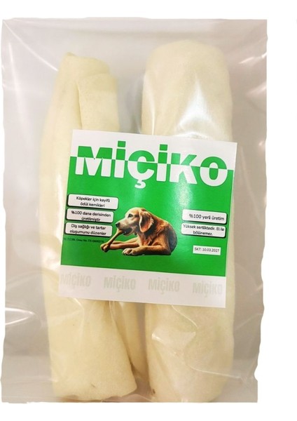 2li Roll Kalın Dürüm Köpek Çiğneme Kemiği 16CM fiyatları