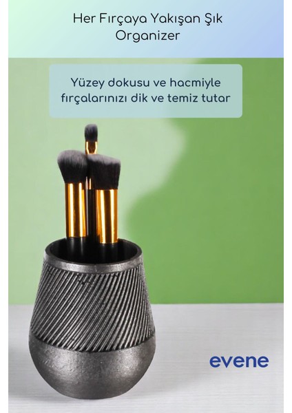 Çok Renkli Makyaj Organizeri, Fırça Düzenleyici, Şık ve Pratik Tasarım fiyatları