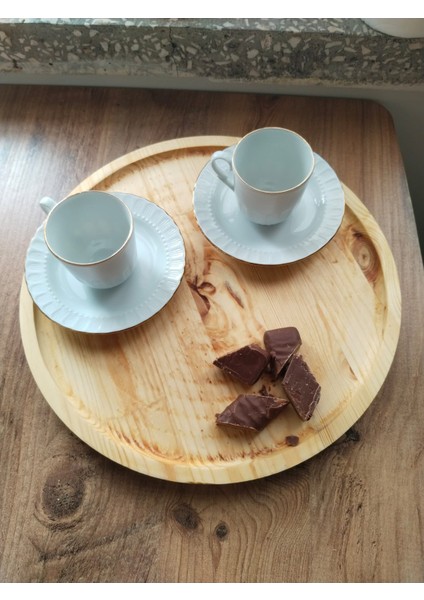 Ahşap Yuvarlak, Sunumluk Tepsi, Sunumluk, Pizza Tepsisi, Kek Tepsisi, Çay Tepsisi, Kahve Tepsisi fırsatları