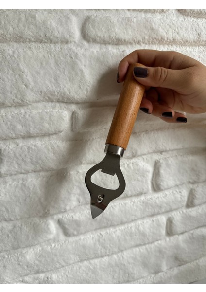 Mini Şişe Açacağı Bambu Ahşap Naturel Saplı Paslanmaz Çelik Uçlu Mutfak Gereçleri fiyatları