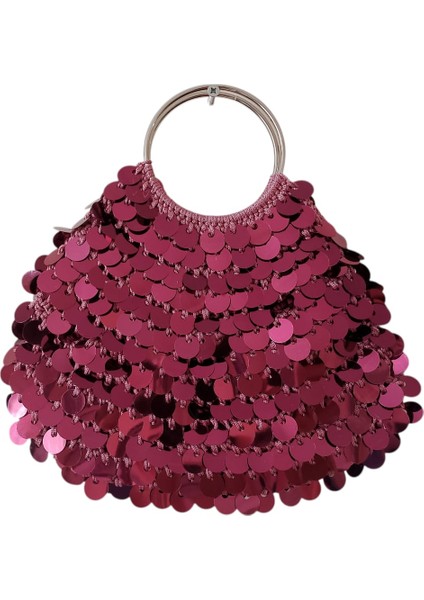 Müjde Pullu Çanta Fuşya