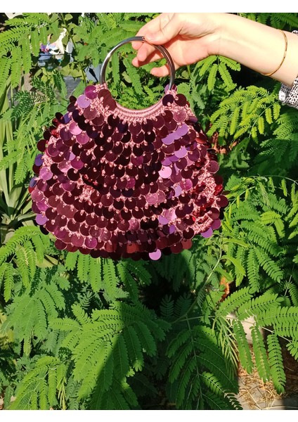 Müjde Pullu Çanta Fuşya