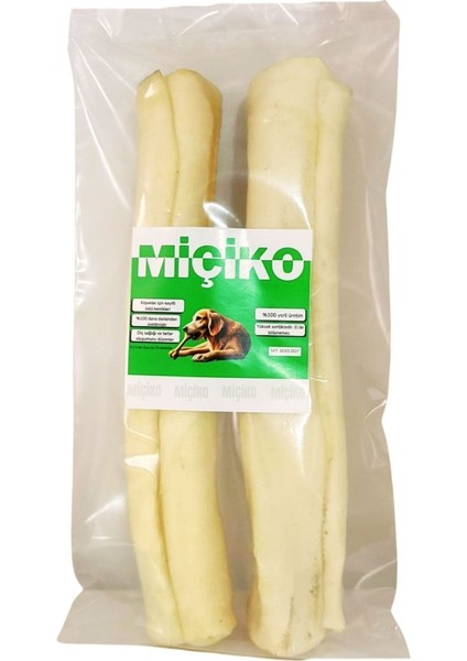 2li Roll Kalın Dürüm Köpek Çiğneme Kemiği 24CM fiyatları