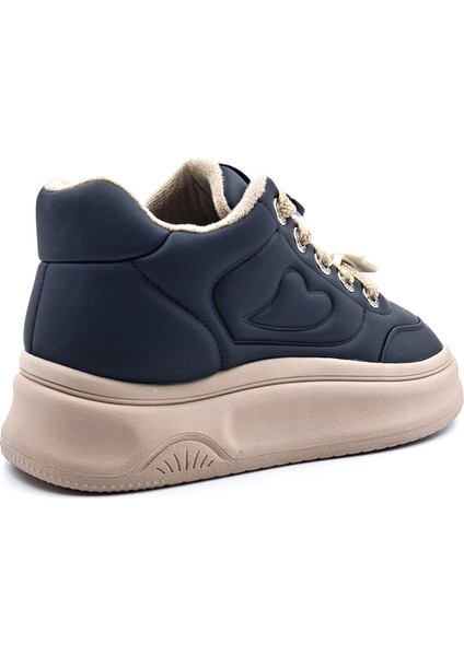 G25K421 Emoji Süs Detaylı Siyah Kadın Sneaker Ayakkabı fırsatları