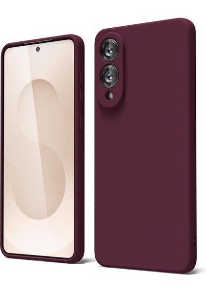 Samsung Galaxy S25 Edge Uyumlu Kılıf Esnek Premium Yumuşak Silikon Telefon Kılıfı Kapak