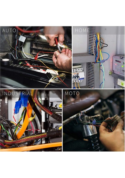 20 Adet T Bağlantı Bağlantısı, Araç Elektrik Hırsızı, T-Tap Elektrik Konnektörü,