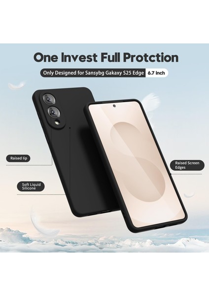 Samsung Galaxy S25 Edge Uyumlu Kılıf Esnek Premium Yumuşak Silikon Telefon Kılıfı Kapak fırsatları