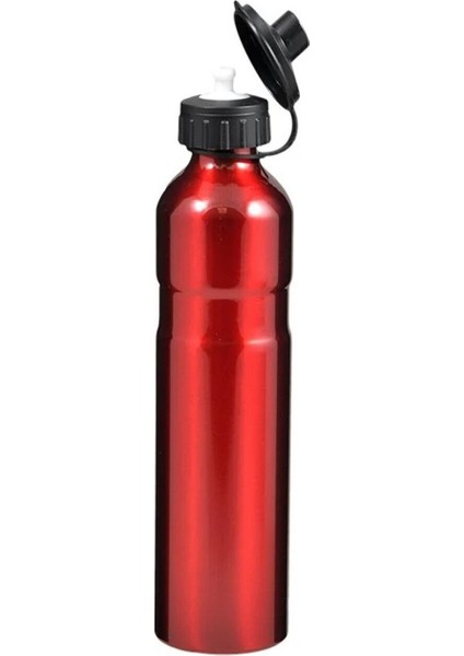 Kırmızı Alüminyum Matara 0,75 L, Dayanıklı ve Şık Tasarım