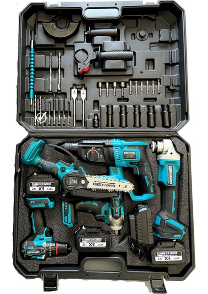 Kimmeer Plus 5'li Şarjlı Makine Seti fiyatları