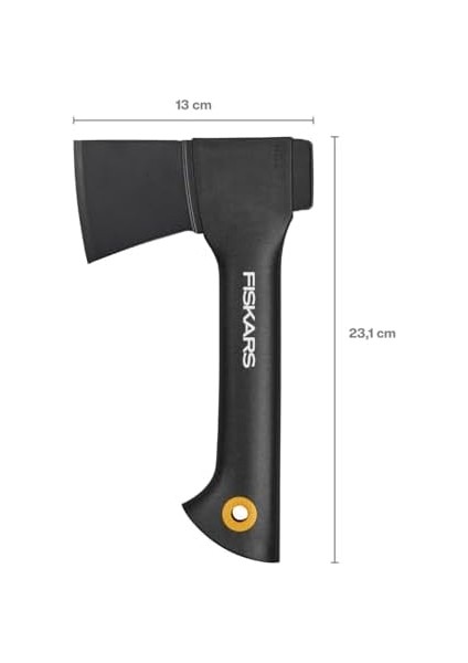 Kamp Baltası, Masif, Taşıma Çantası Ile, Yapışmaz Kaplama, Çelik Bıçak/fiberglas Plastik Sap, Siyah, A5, Uzunluk: 26 Cm, 566 G, 1051084 modelleri