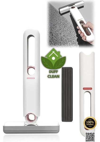 Mini Mopp El Mopu Süngerli Yıkanabilir Pratik Temizlik Aracı