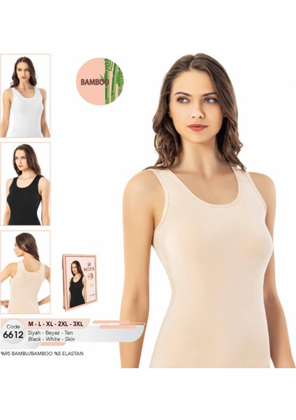 Iç Giyim Bambu Kumaş Ince&kalın Askılı Atlet