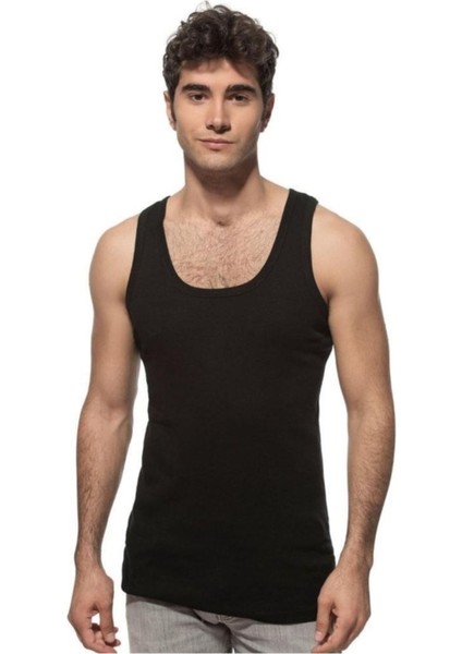 6 Lı Paket Erkek Pamuklu Ribana Atlet 0113 modelleri