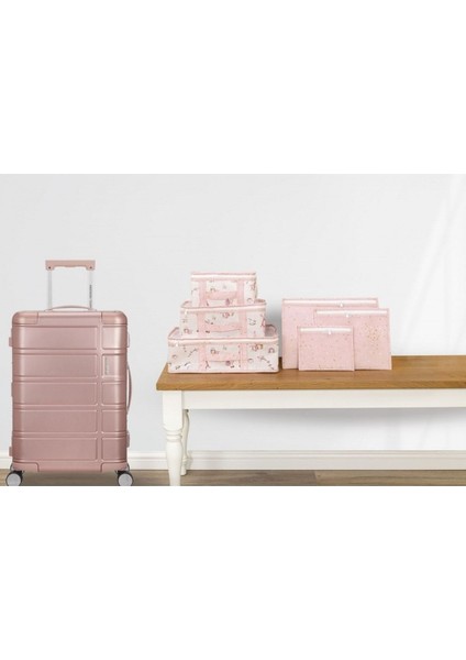 Bebek ve Seyahat Için Renkli 6'lı Fileli Çok Amaçlı Organizatör Seti modelleri