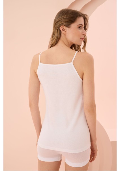 Iç Giyim (3 Adet) Nbb Likralı Düz Ince Askılı Atlet modelleri