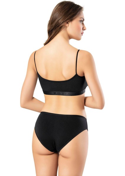 Iç Giyim Kota Ip Askılı Pedli Büstiyer Büyük Bedenli (3 Adet)